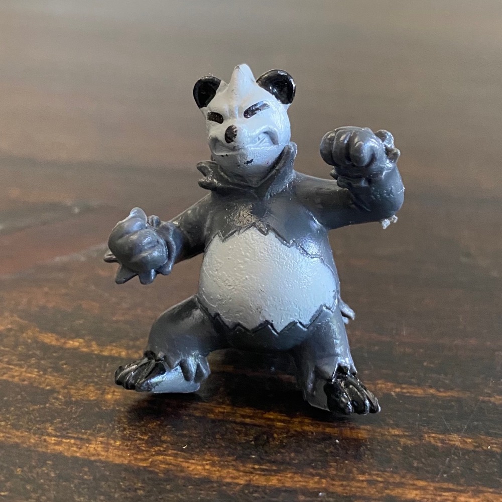 Pokemon Pangoro Mini Figure 1.5 Inch Battle Pose Dark Fighting Type Toy PK China